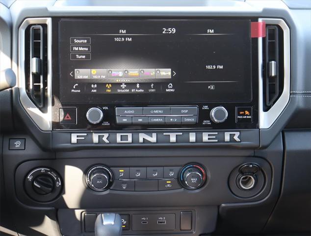 new 2025 Nissan Frontier car, priced at $37,563