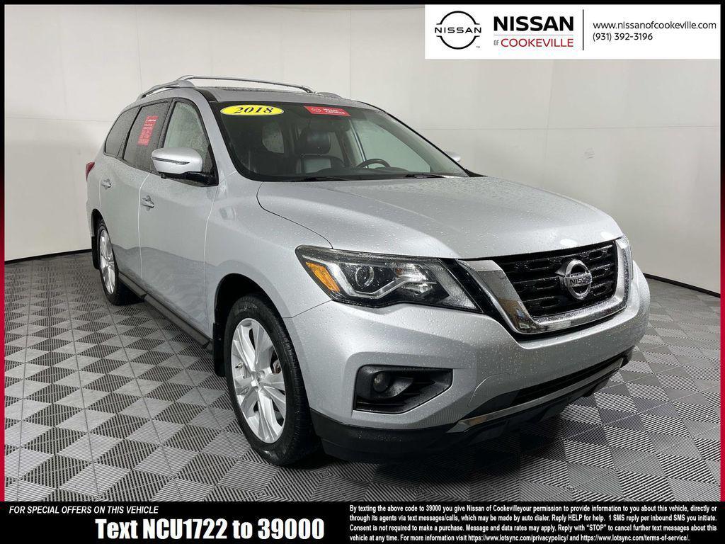used 2018 Nissan Pathfinder car, priced at $10,779
