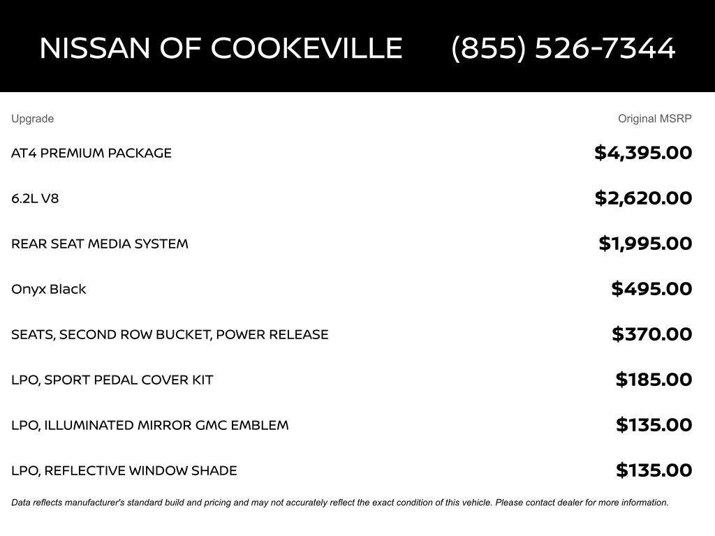 used 2023 GMC Yukon car, priced at $59,891