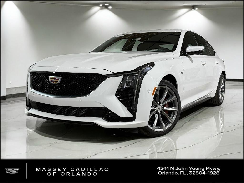 new 2025 Cadillac CT5 car, priced at $54,281
