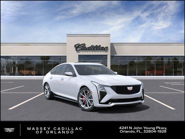 new 2025 Cadillac CT5 car, priced at $54,281