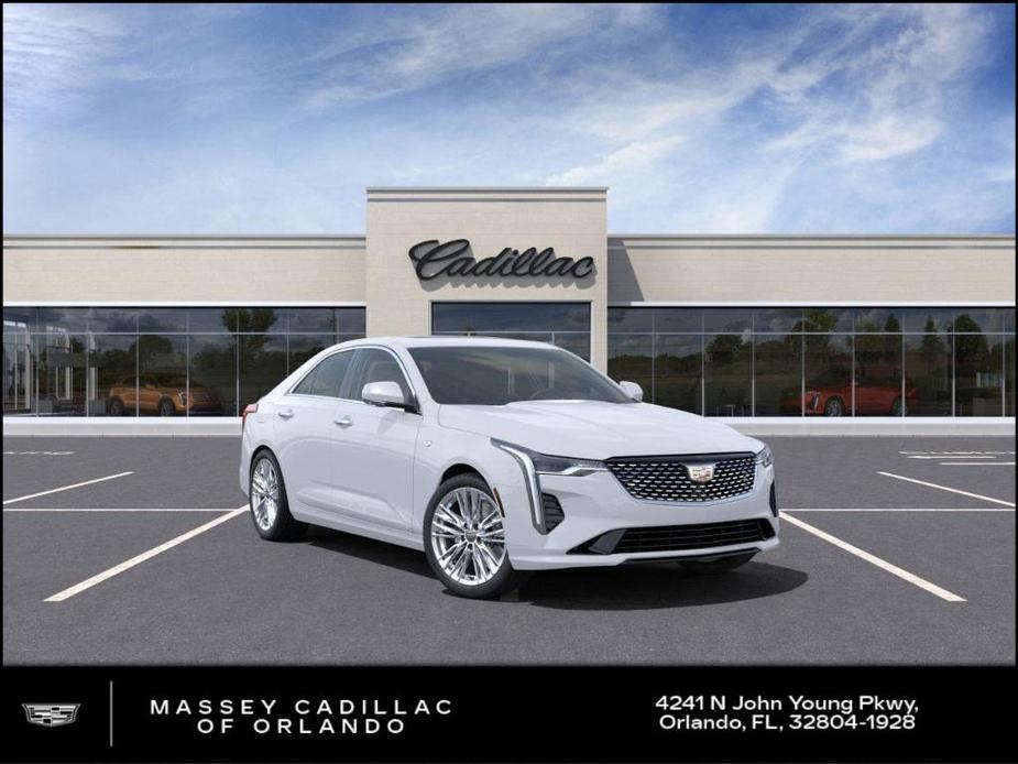 new 2025 Cadillac CT4 car, priced at $42,750