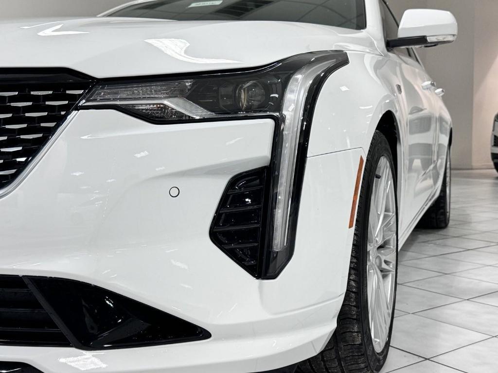 new 2025 Cadillac CT4 car, priced at $43,750