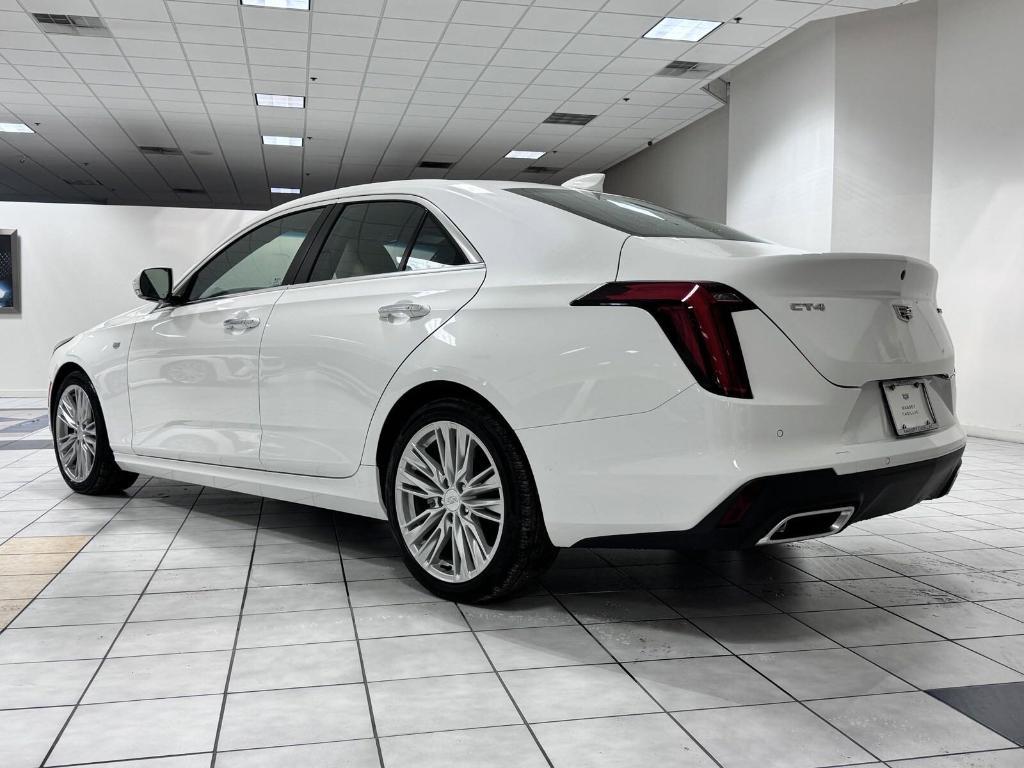 new 2025 Cadillac CT4 car, priced at $43,750