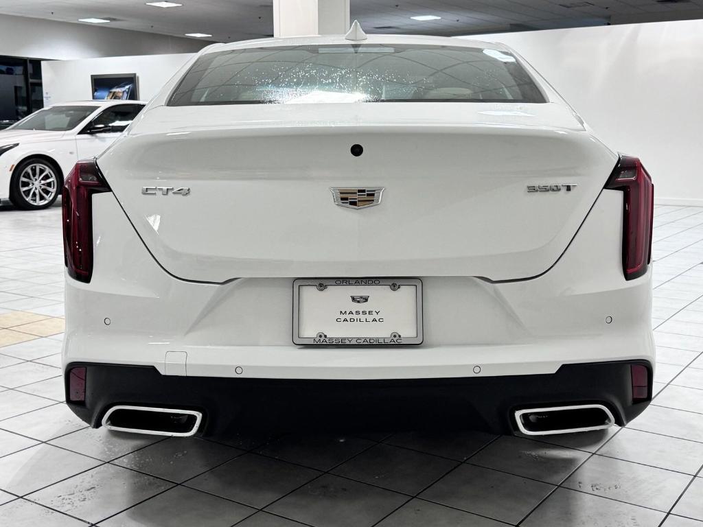 new 2025 Cadillac CT4 car, priced at $43,750