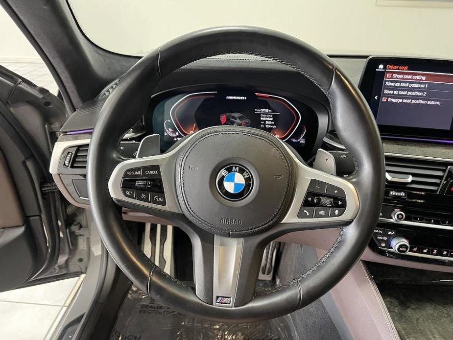 used 2021 BMW M550 car, priced at $48,498