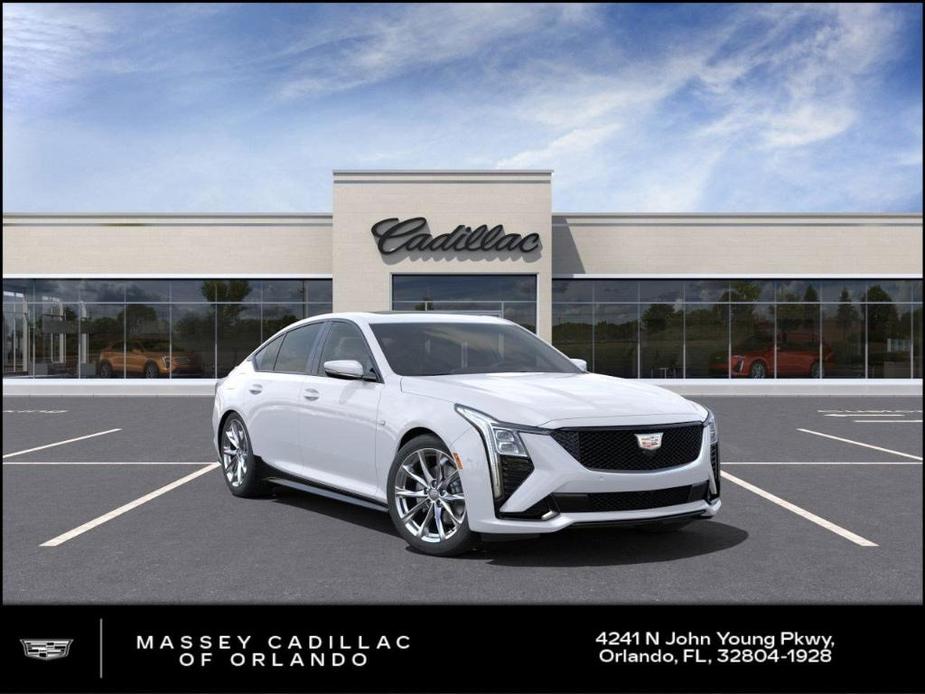 new 2025 Cadillac CT5 car, priced at $49,190