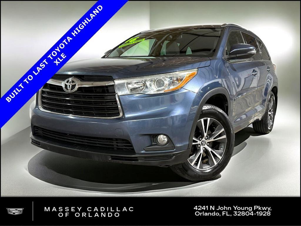 used 2016 Toyota Highlander car, priced at $14,998