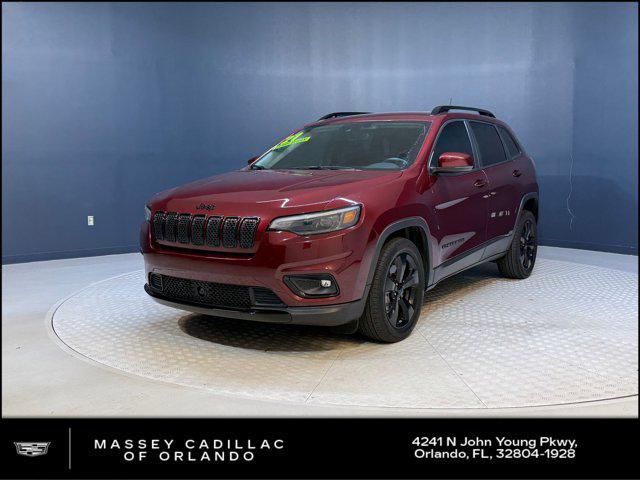 used 2021 Jeep Cherokee car, priced at $17,999