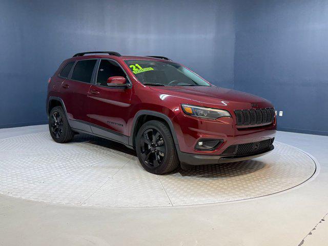 used 2021 Jeep Cherokee car, priced at $17,999