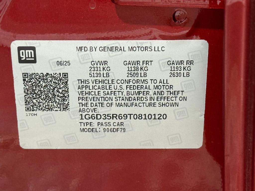 new 2026 Cadillac CT5-V car, priced at $109,281