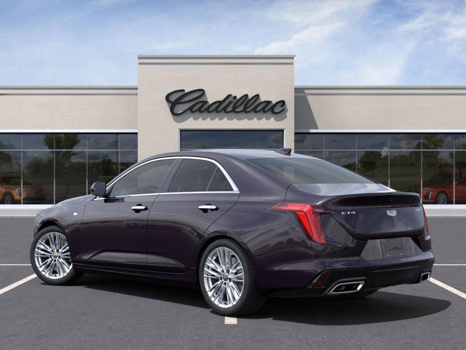 new 2025 Cadillac CT4 car, priced at $43,375