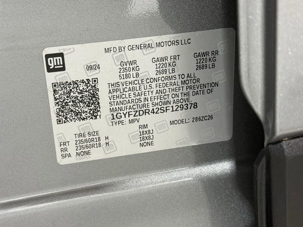 new 2025 Cadillac XT4 car, priced at $44,531