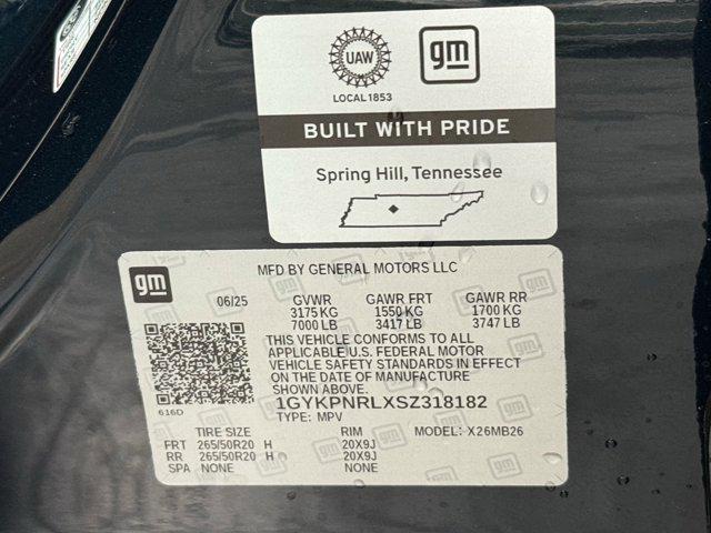 new 2025 Cadillac LYRIQ car, priced at $64,761