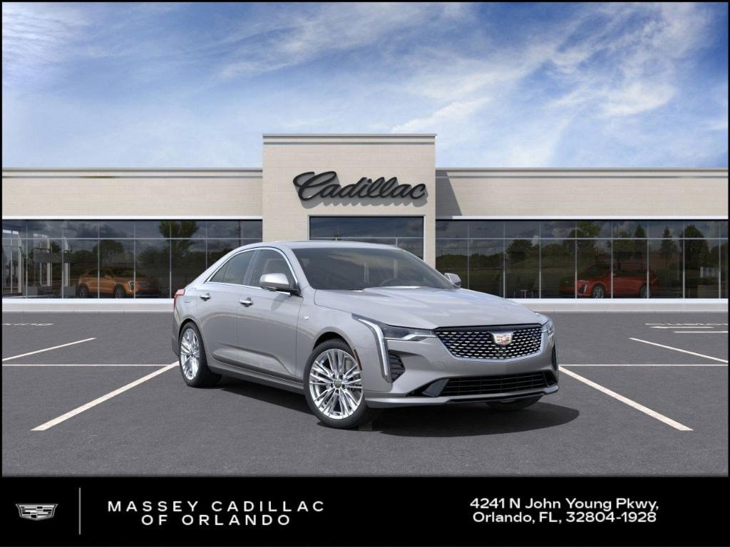 new 2025 Cadillac CT4 car, priced at $43,375