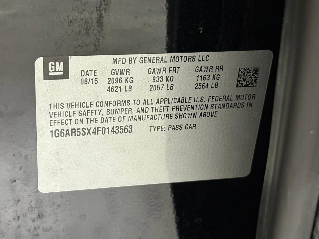 used 2015 Cadillac CTS car, priced at $16,699