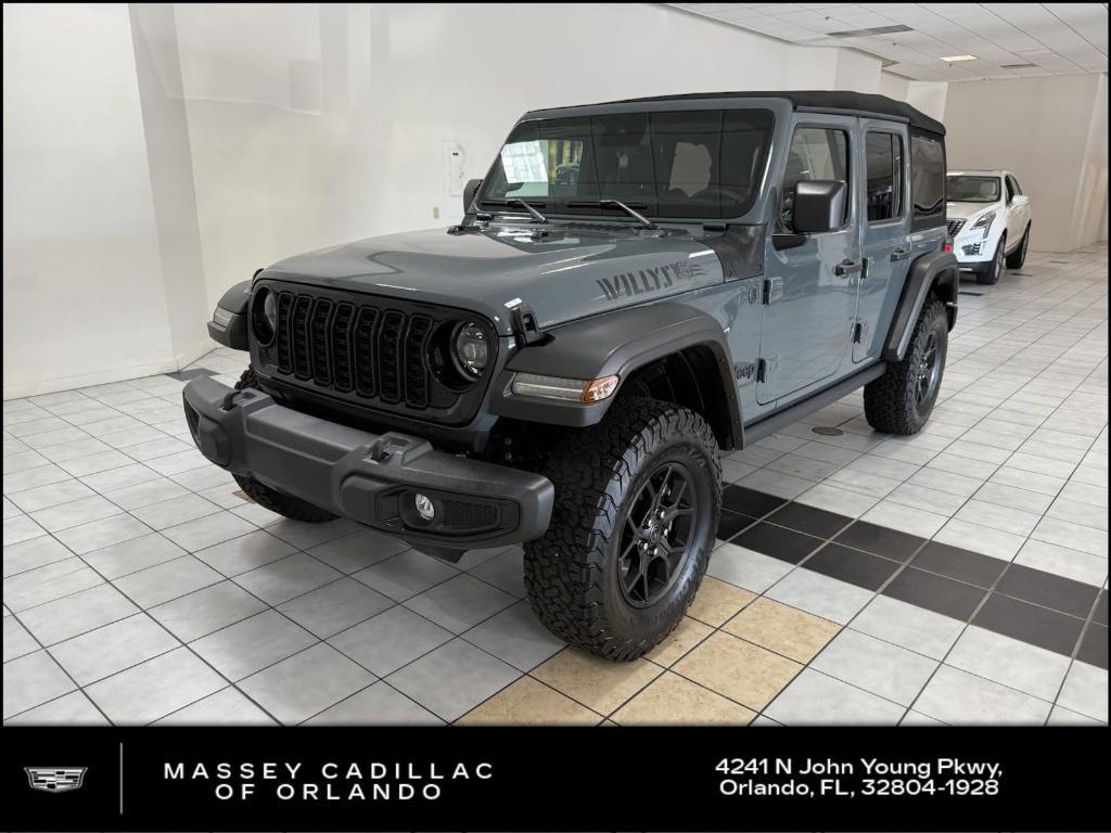 used 2024 Jeep Wrangler car, priced at $36,998