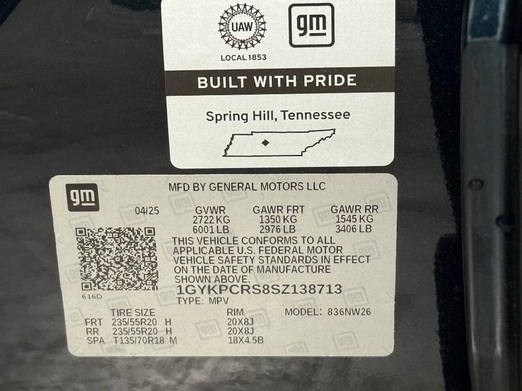 new 2025 Cadillac XT6 car, priced at $57,812