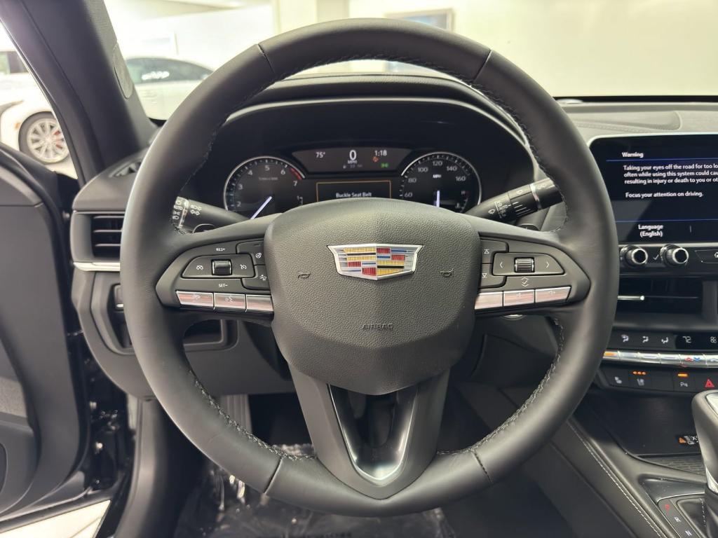 new 2025 Cadillac CT4 car, priced at $42,750