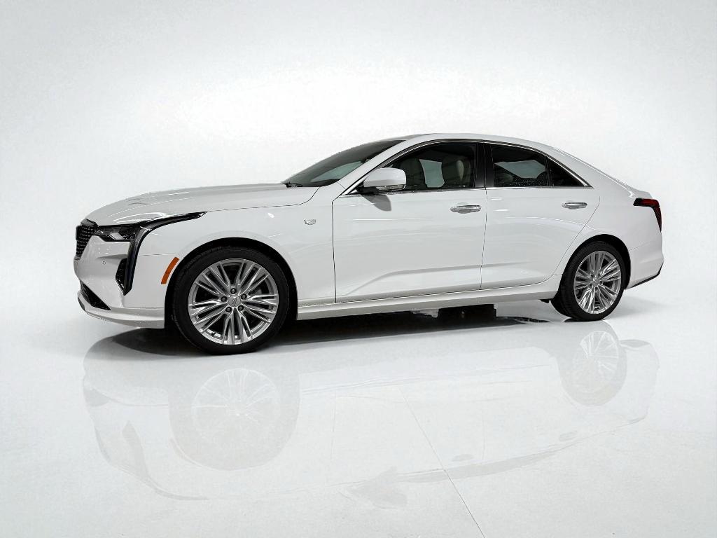 new 2025 Cadillac CT4 car, priced at $44,432