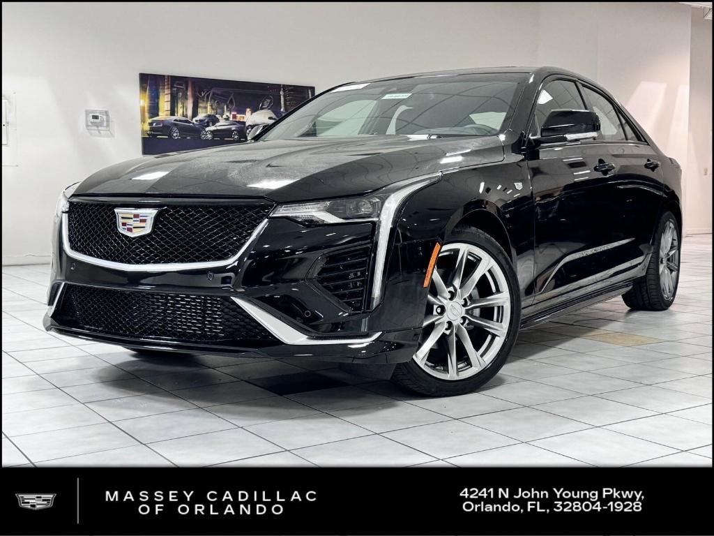 new 2025 Cadillac CT4 car, priced at $42,540