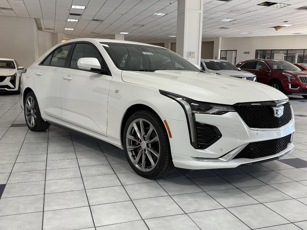 new 2025 Cadillac CT4 car, priced at $47,962