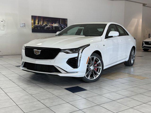 new 2025 Cadillac CT4 car, priced at $47,962