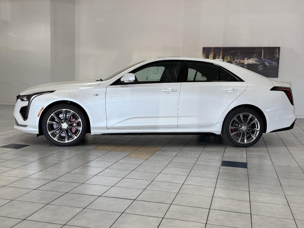 new 2025 Cadillac CT4 car, priced at $47,465