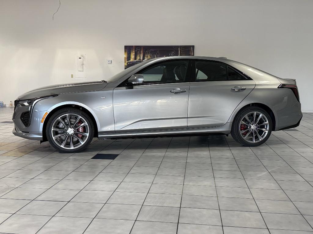 new 2025 Cadillac CT4 car, priced at $47,865