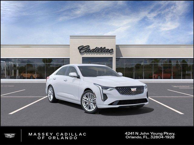 new 2025 Cadillac CT4 car, priced at $43,940