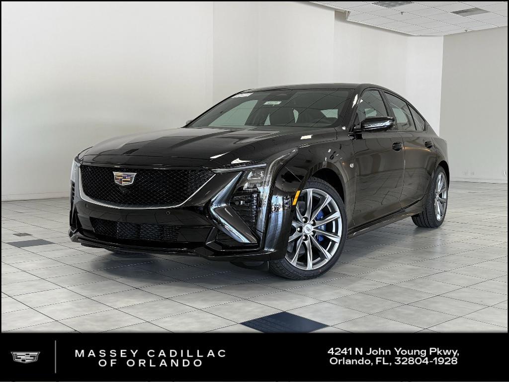 new 2025 Cadillac CT5 car, priced at $50,681
