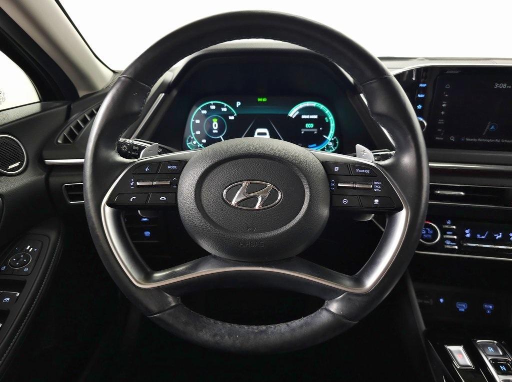 used 2021 Hyundai Sonata Hybrid car, priced at $19,400