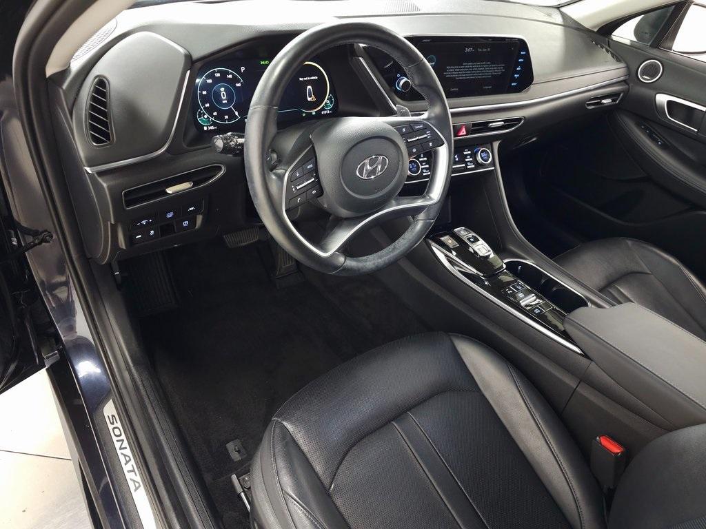 used 2021 Hyundai Sonata Hybrid car, priced at $19,400