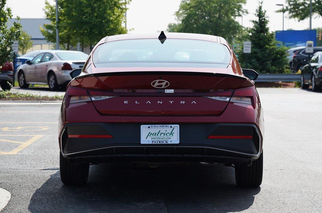 new 2025 Hyundai Elantra car, priced at $24,180