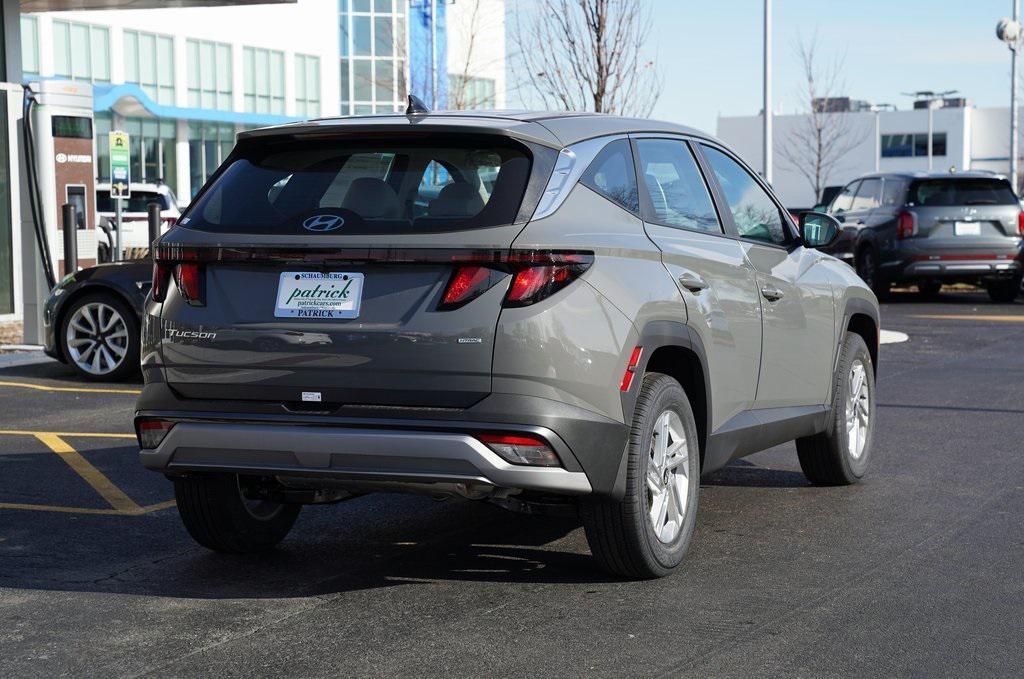 new 2025 Hyundai Tucson car, priced at $30,104