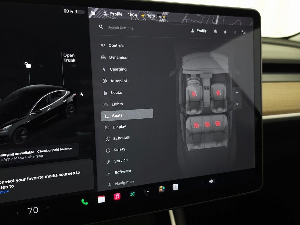 used 2020 Tesla Model 3 car, priced at $20,650