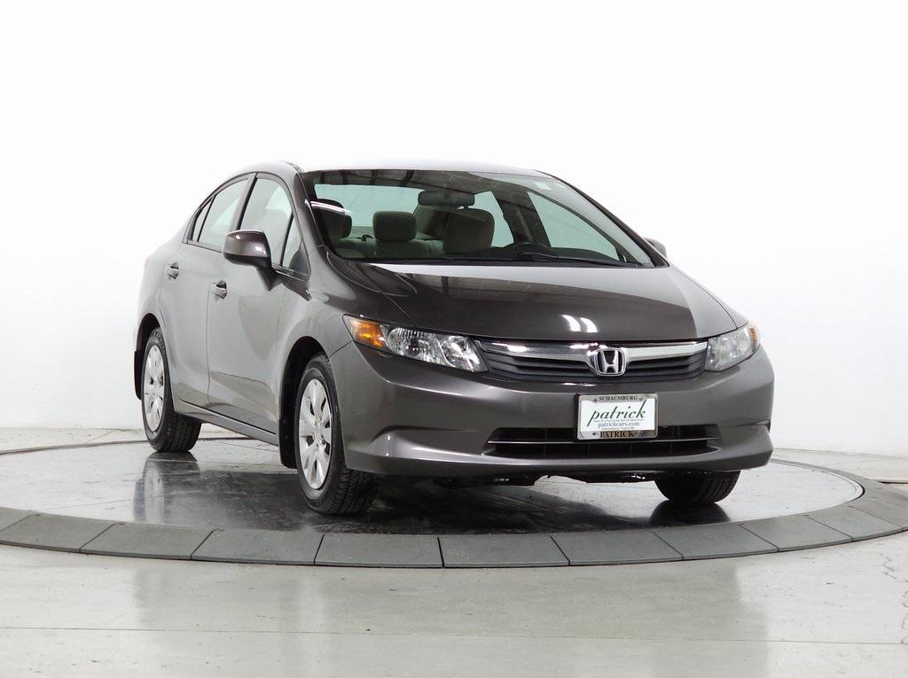 used 2012 Honda Civic car, priced at $9,876