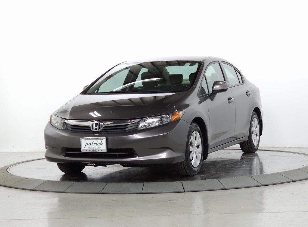 used 2012 Honda Civic car, priced at $9,876