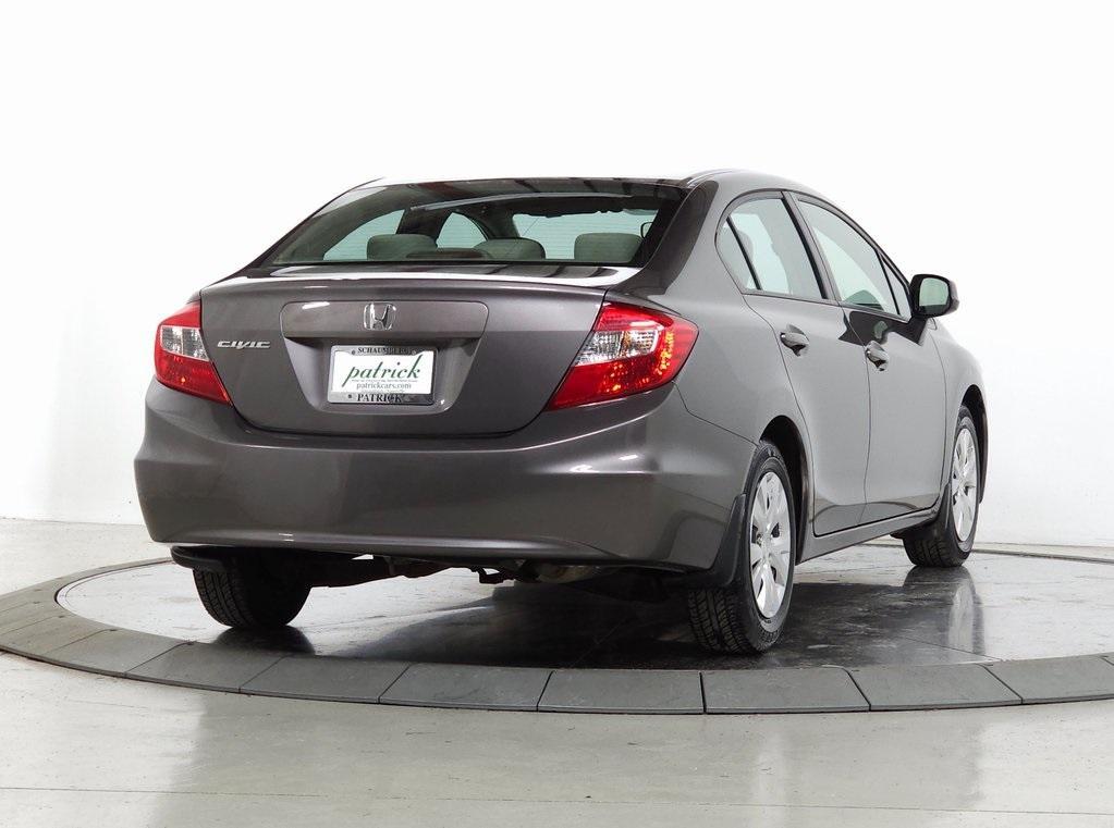 used 2012 Honda Civic car, priced at $9,876