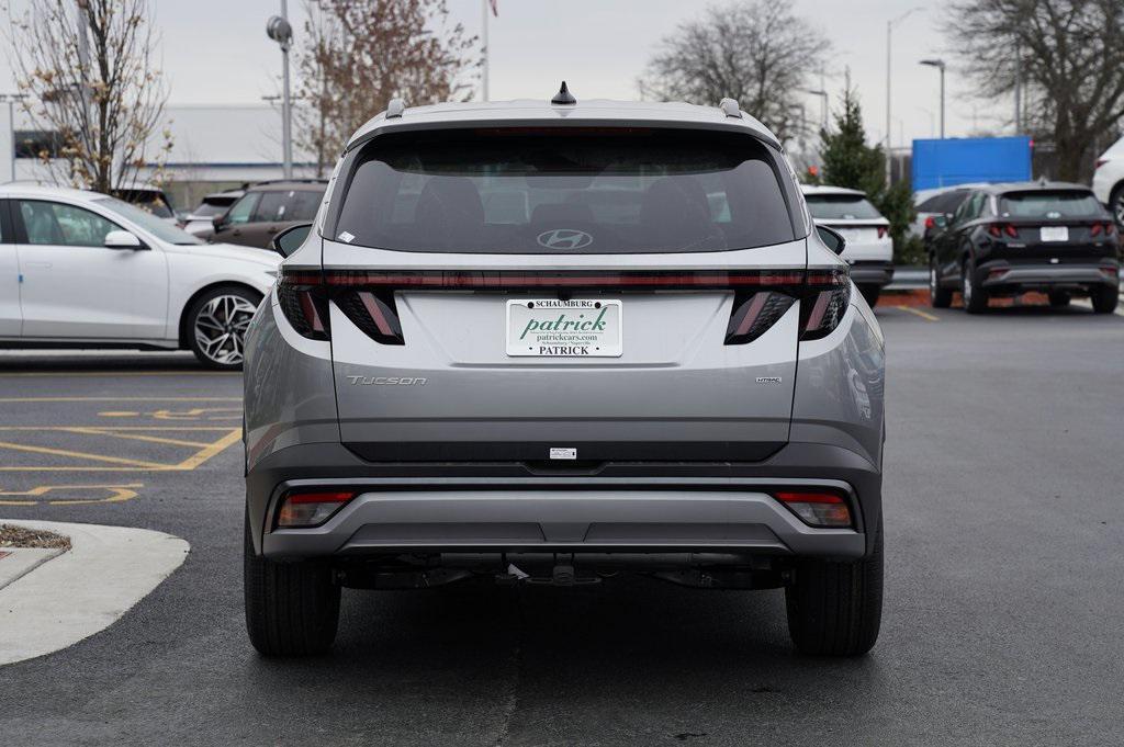 new 2025 Hyundai Tucson car, priced at $35,055
