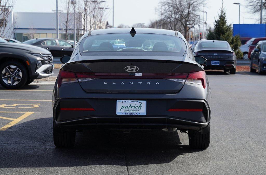 new 2025 Hyundai Elantra car, priced at $23,760
