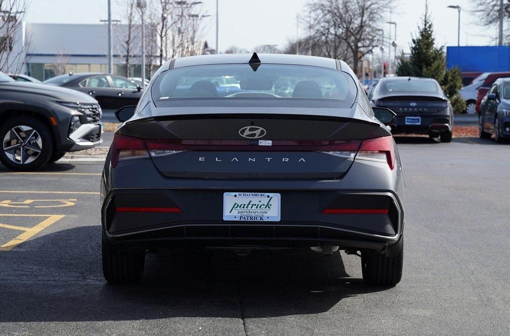 new 2025 Hyundai Elantra car, priced at $23,760