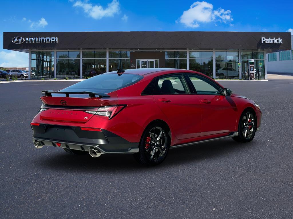 new 2025 Hyundai ELANTRA N car, priced at $37,640