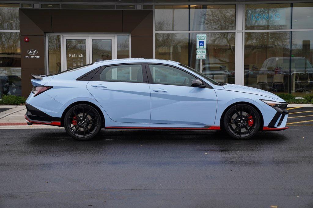 new 2025 Hyundai Elantra N car, priced at $36,430