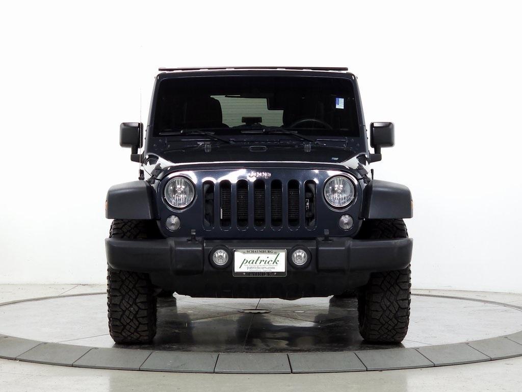 used 2016 Jeep Wrangler Unlimited car, priced at $18,888