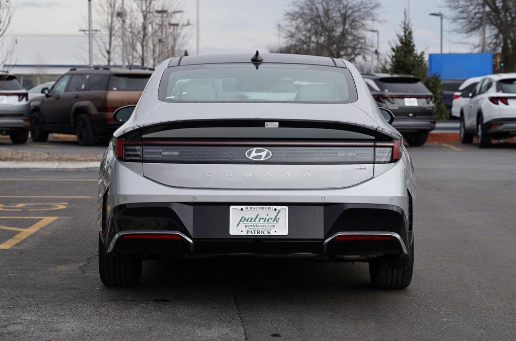 new 2025 Hyundai Sonata Hybrid car, priced at $37,528