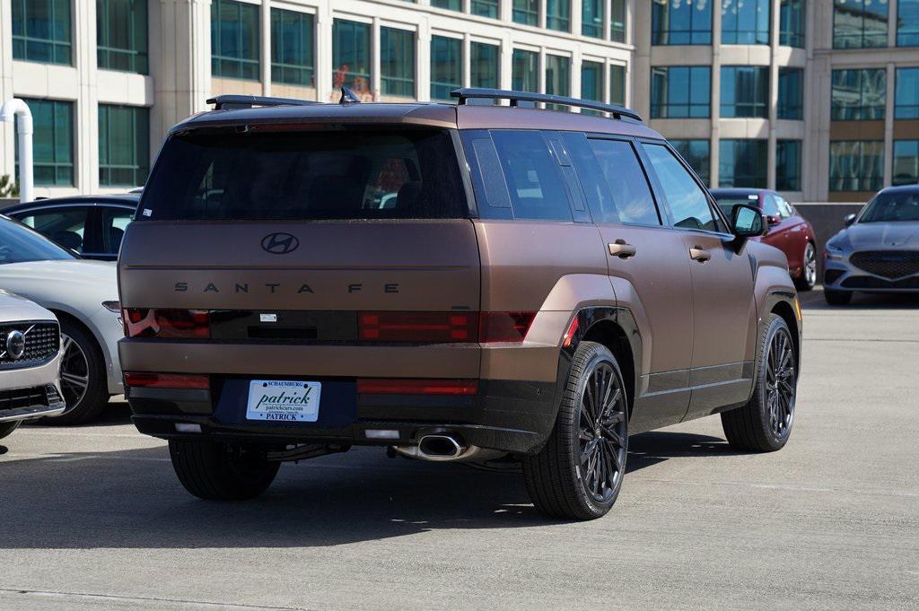 new 2025 Hyundai Santa Fe car, priced at $48,973