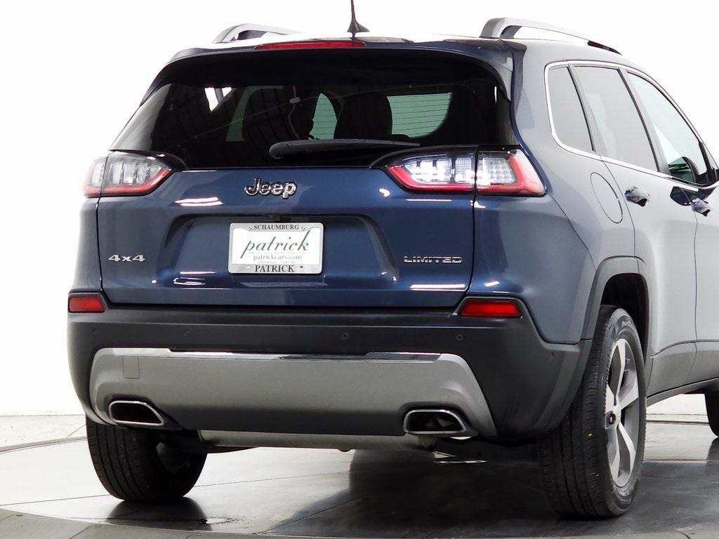 used 2021 Jeep Cherokee car, priced at $25,488