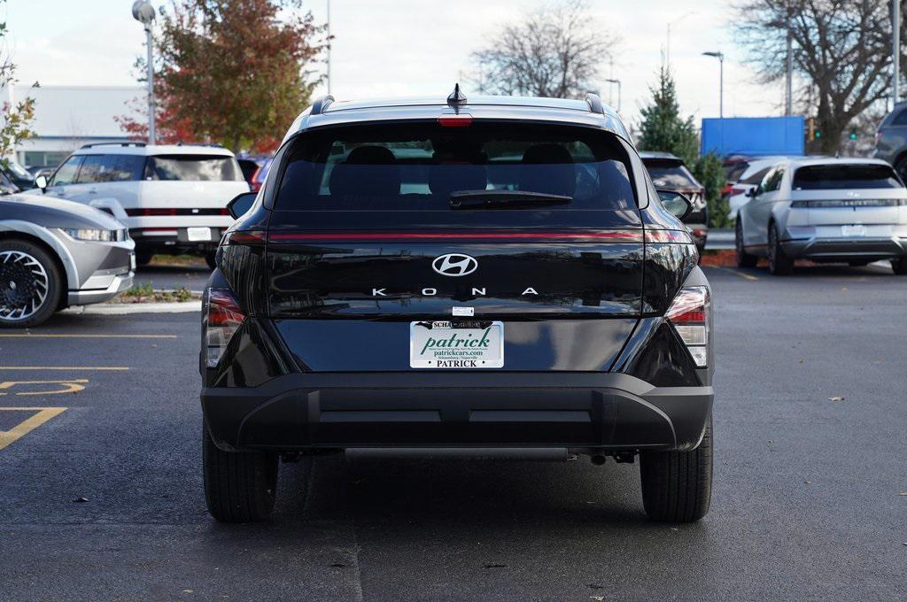 new 2025 Hyundai Kona car, priced at $27,198