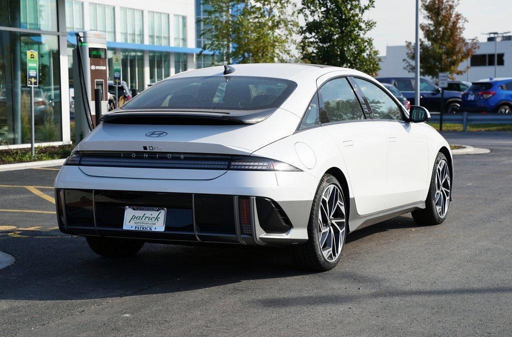 new 2025 Hyundai IONIQ 6 car, priced at $49,449